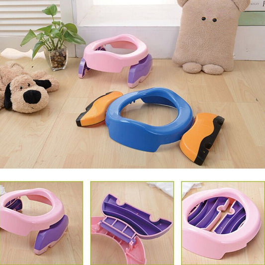Di Corsa del bambino Vasino Sedile 2 in1 Portatile Sedile del Water Bambini Confortevole Assistente Multifunzionale Ecologico Sgabello