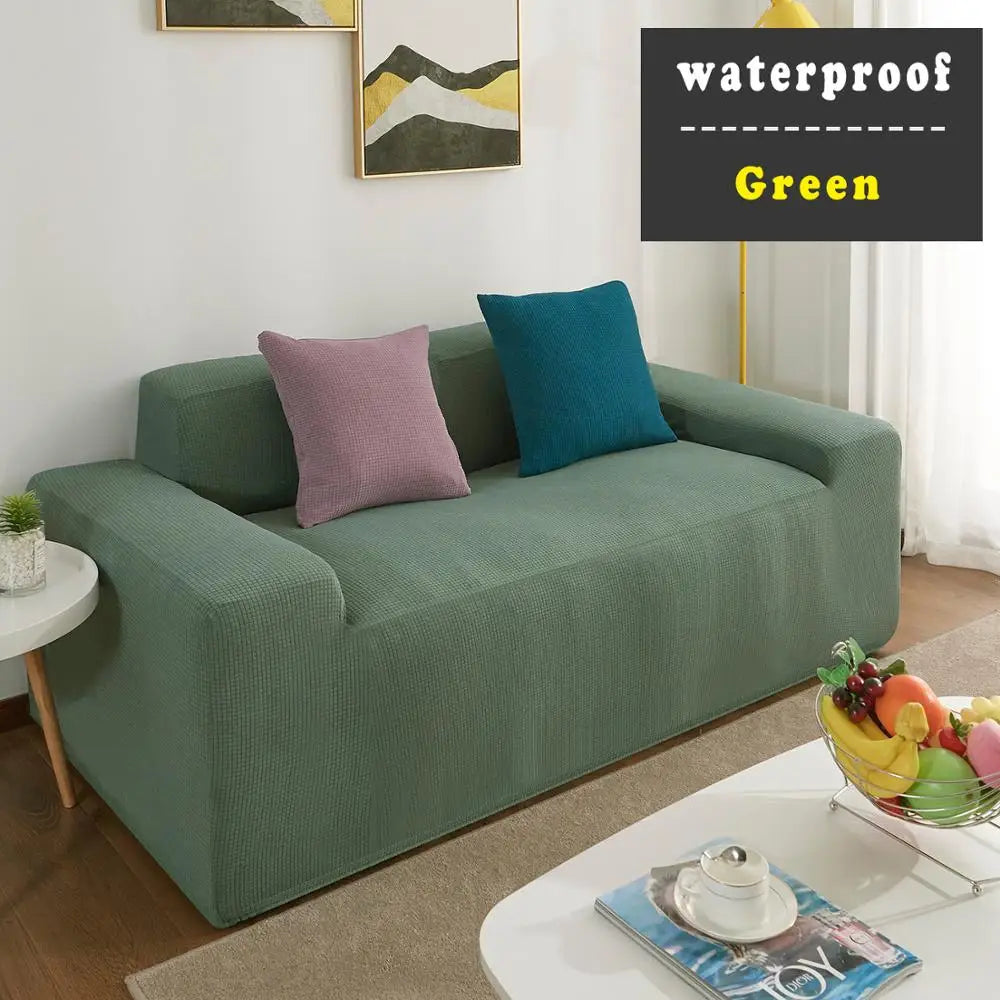 Thickened Waterproof Stretch all-inclusive Sofa Cover European Style Home Fabric Non-slip Combination Sofa Cover