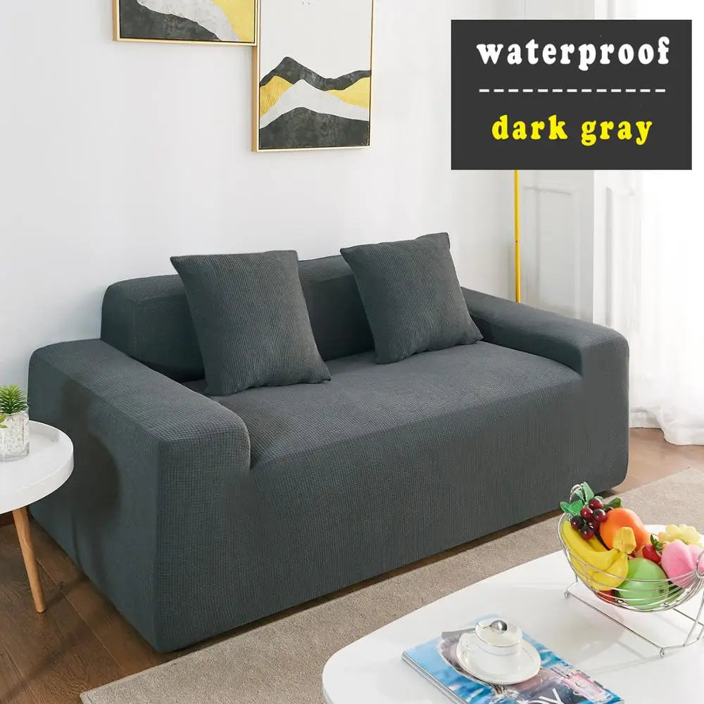 Thickened Waterproof Stretch all-inclusive Sofa Cover European Style Home Fabric Non-slip Combination Sofa Cover