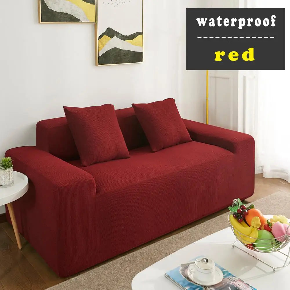 Thickened Waterproof Stretch all-inclusive Sofa Cover European Style Home Fabric Non-slip Combination Sofa Cover