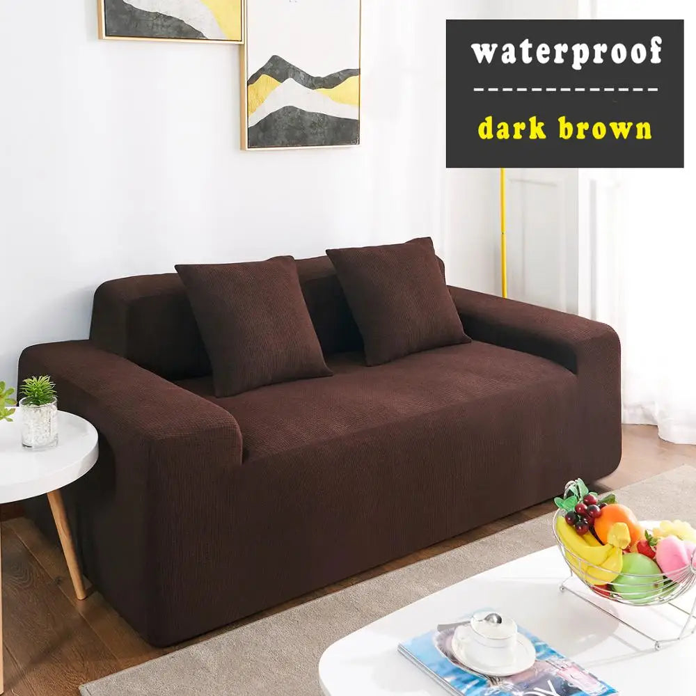 Thickened Waterproof Stretch all-inclusive Sofa Cover European Style Home Fabric Non-slip Combination Sofa Cover