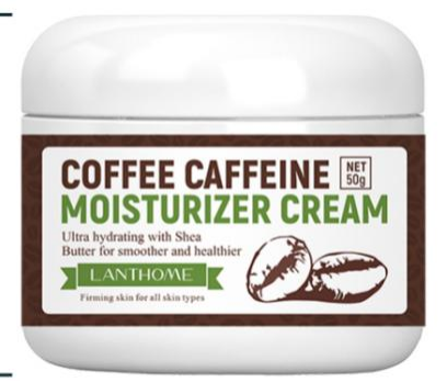 LANTHOME Coffee Caffeine Moisturiser Cream